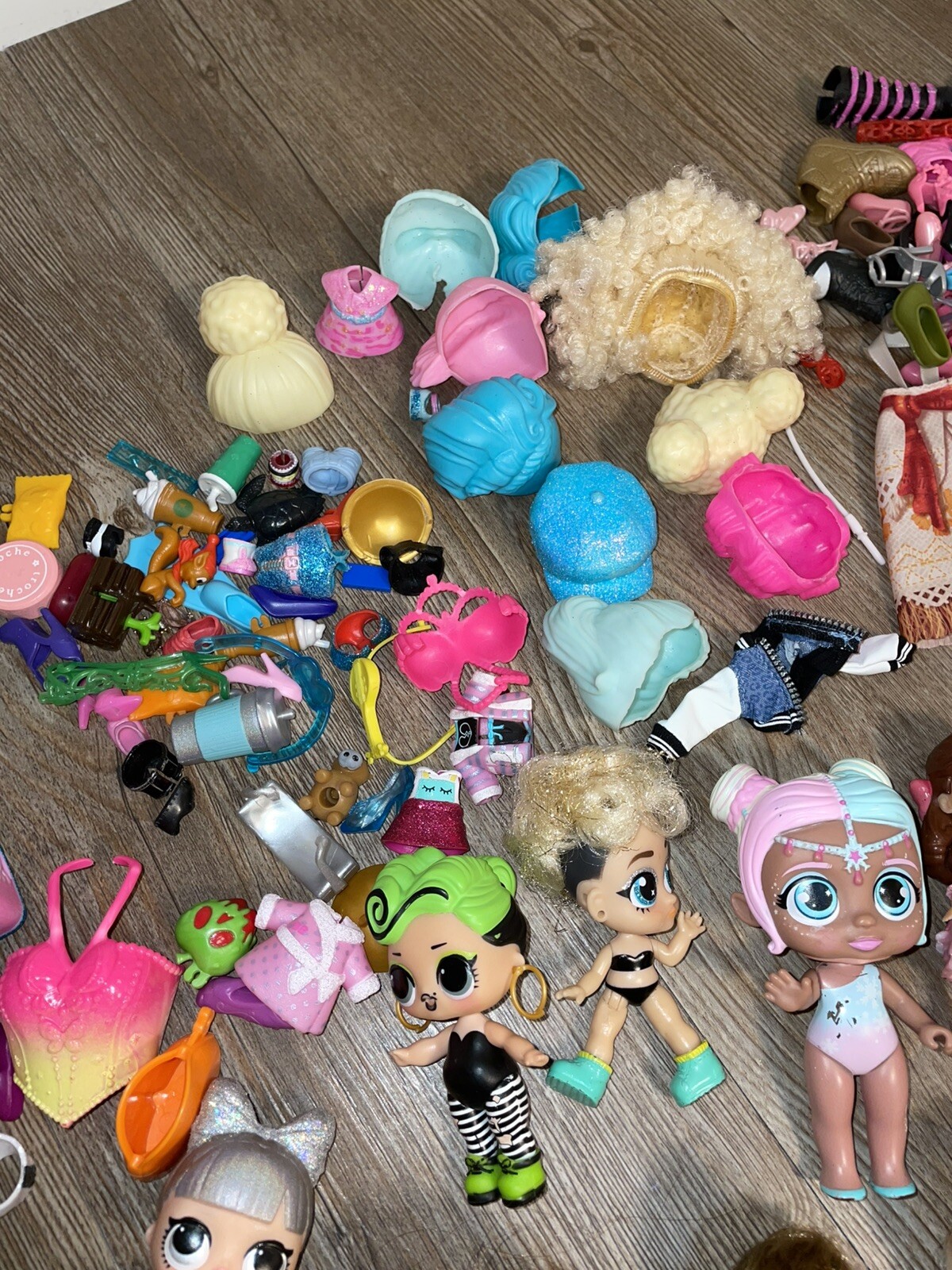Random Doll Lot + Accessories, Clothes & More