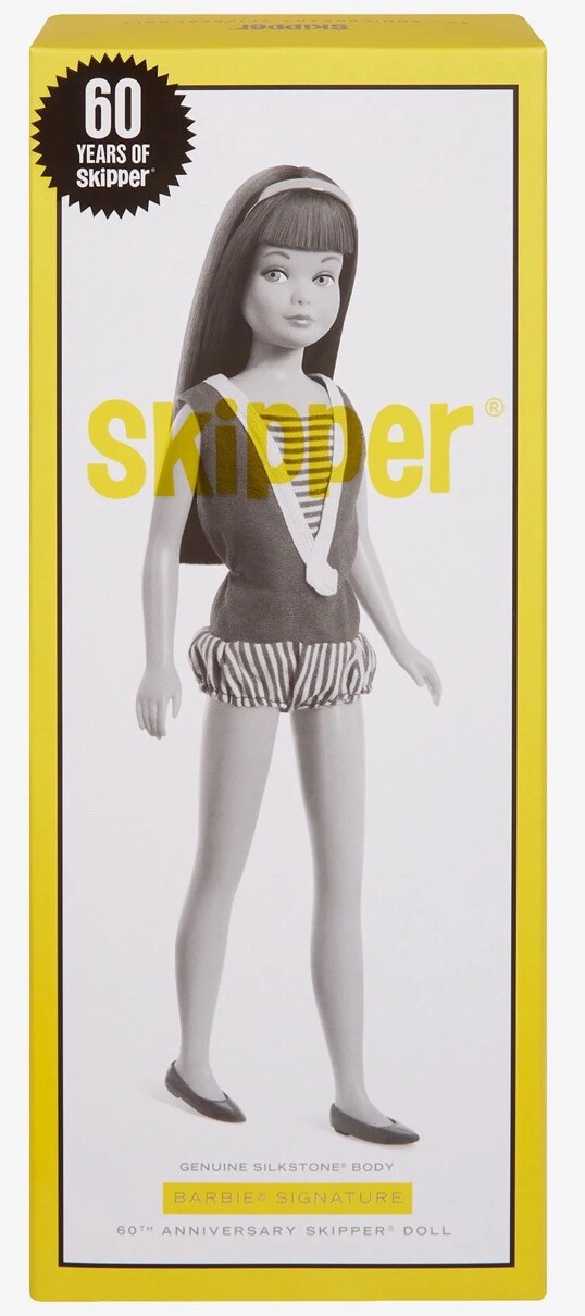 Barbie Signature 60th Anniversary 1964 Skipper Vintage Doll IN HAND SHIPS TODAY