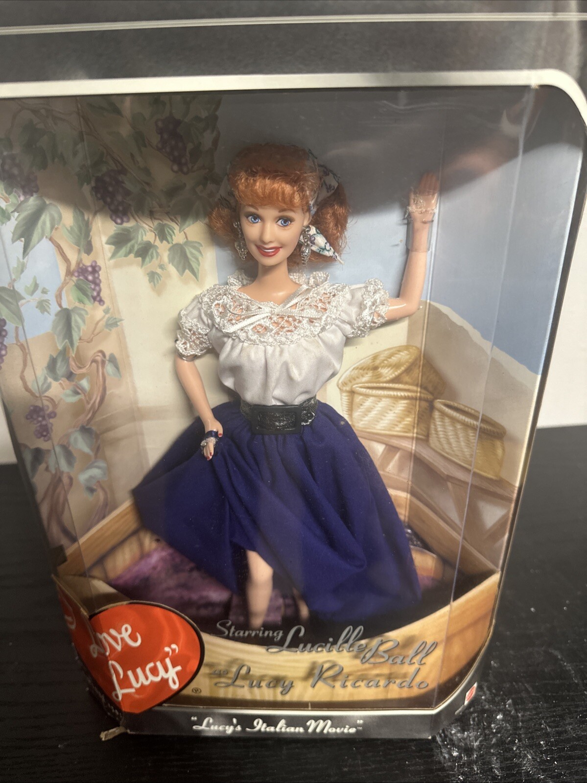 I Love Lucy Barbie as Lucy Ricardo Episode 150 “Lucy’s Italian Movie” Damaged