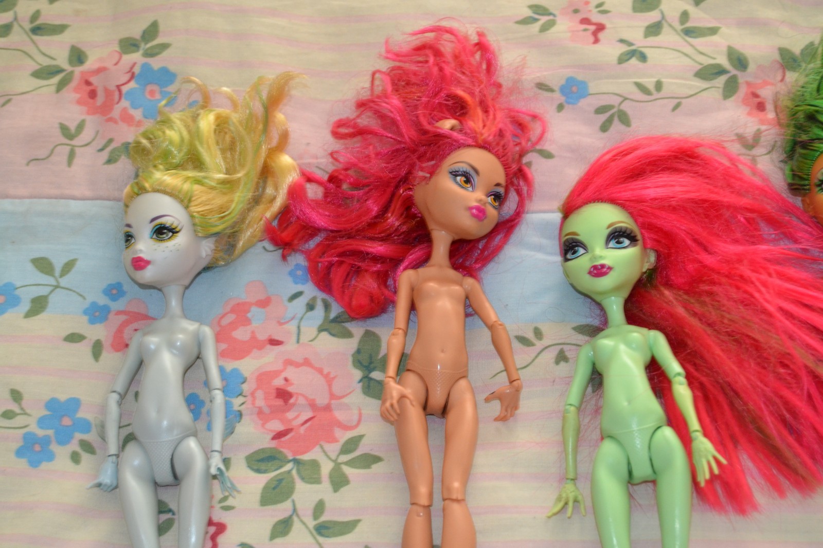 Bundle 14 x Mattel Monster High Dolls Clawdeen Skelita Cleo Venus & Accessories