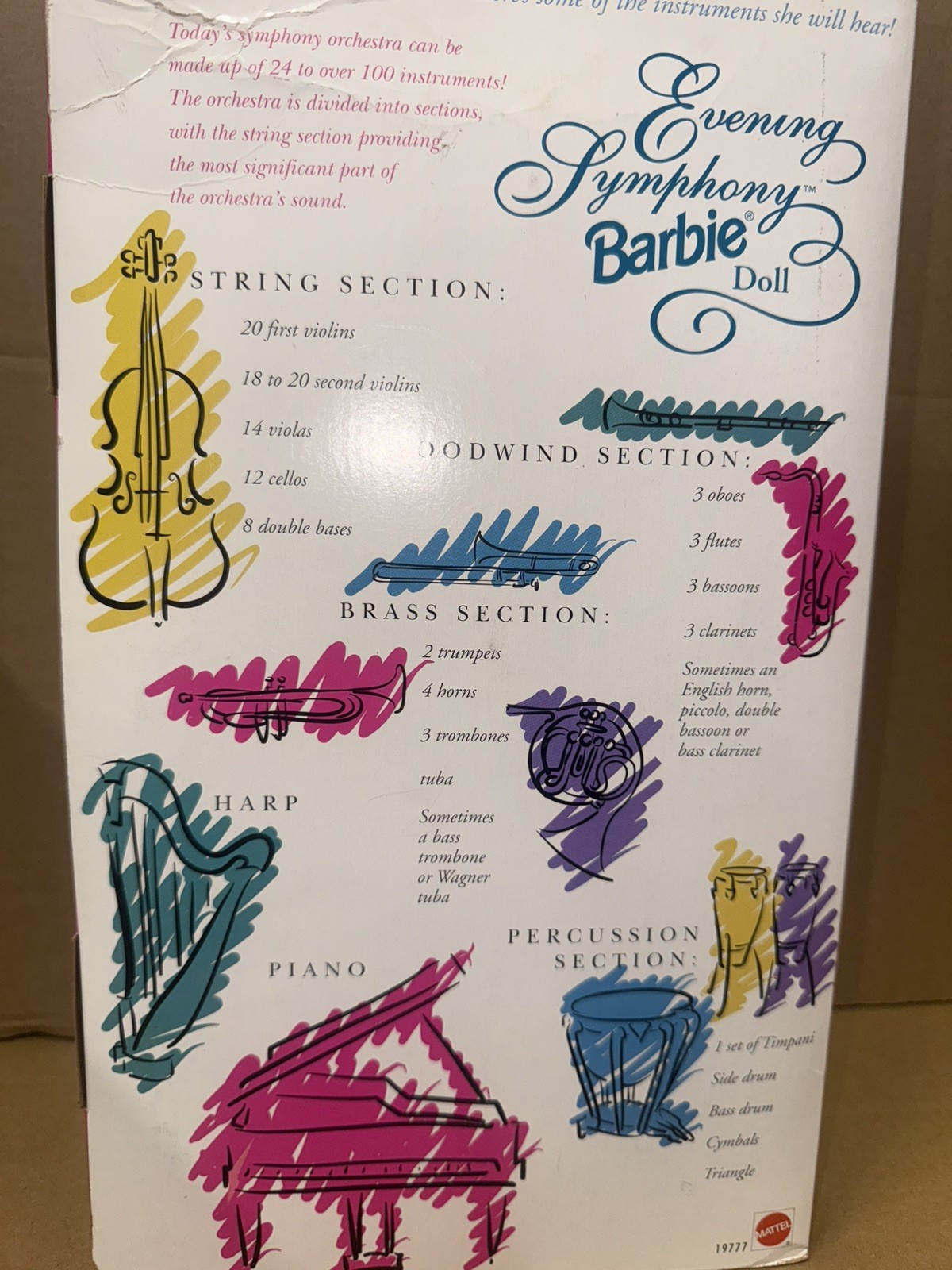 1997 Evening Symphony Barbie Doll / Special Edition / Mattel 19777, NrfB