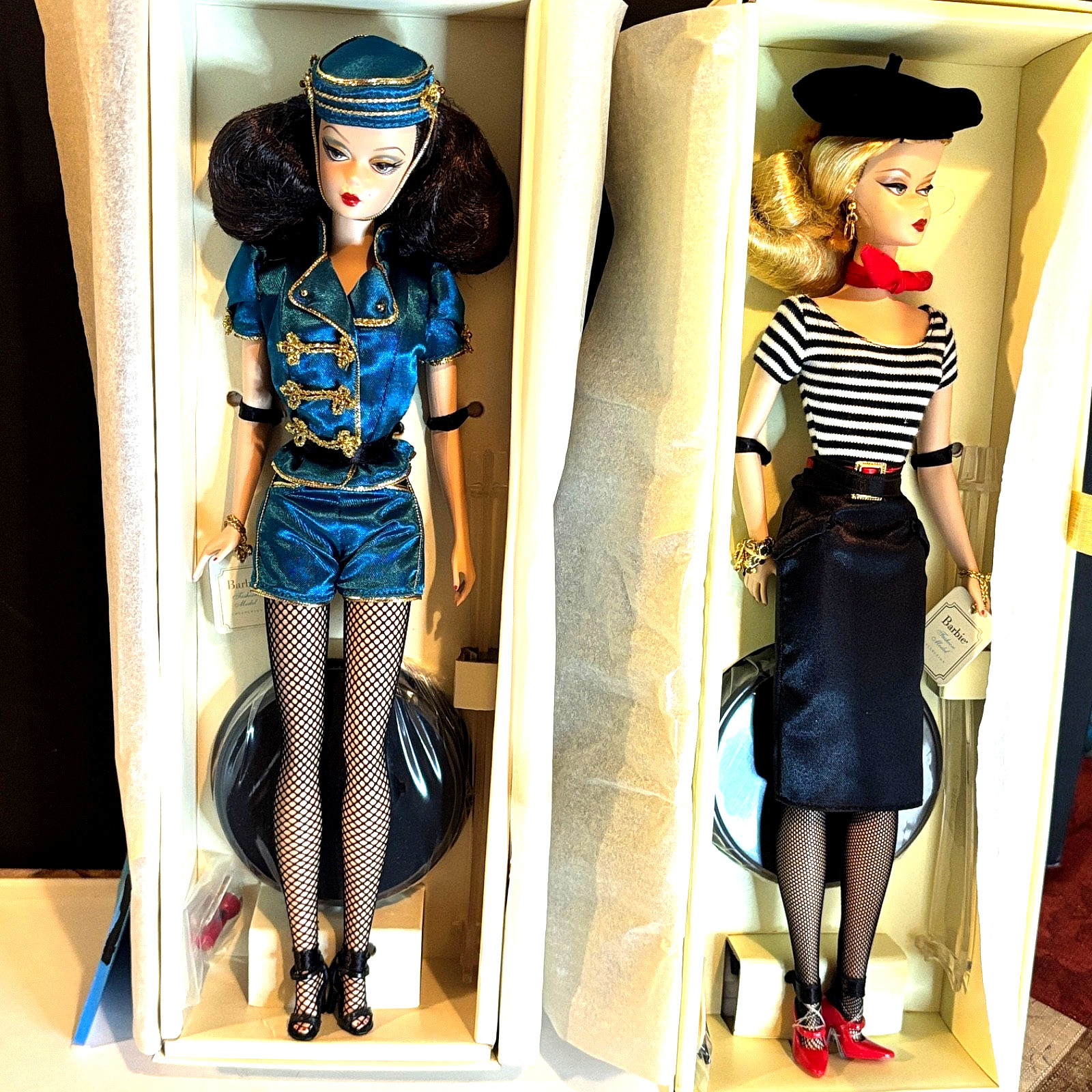 Barbie Silkstone “The Artist / Usherette” Gold-Label NRFB Genuine New Doll’s