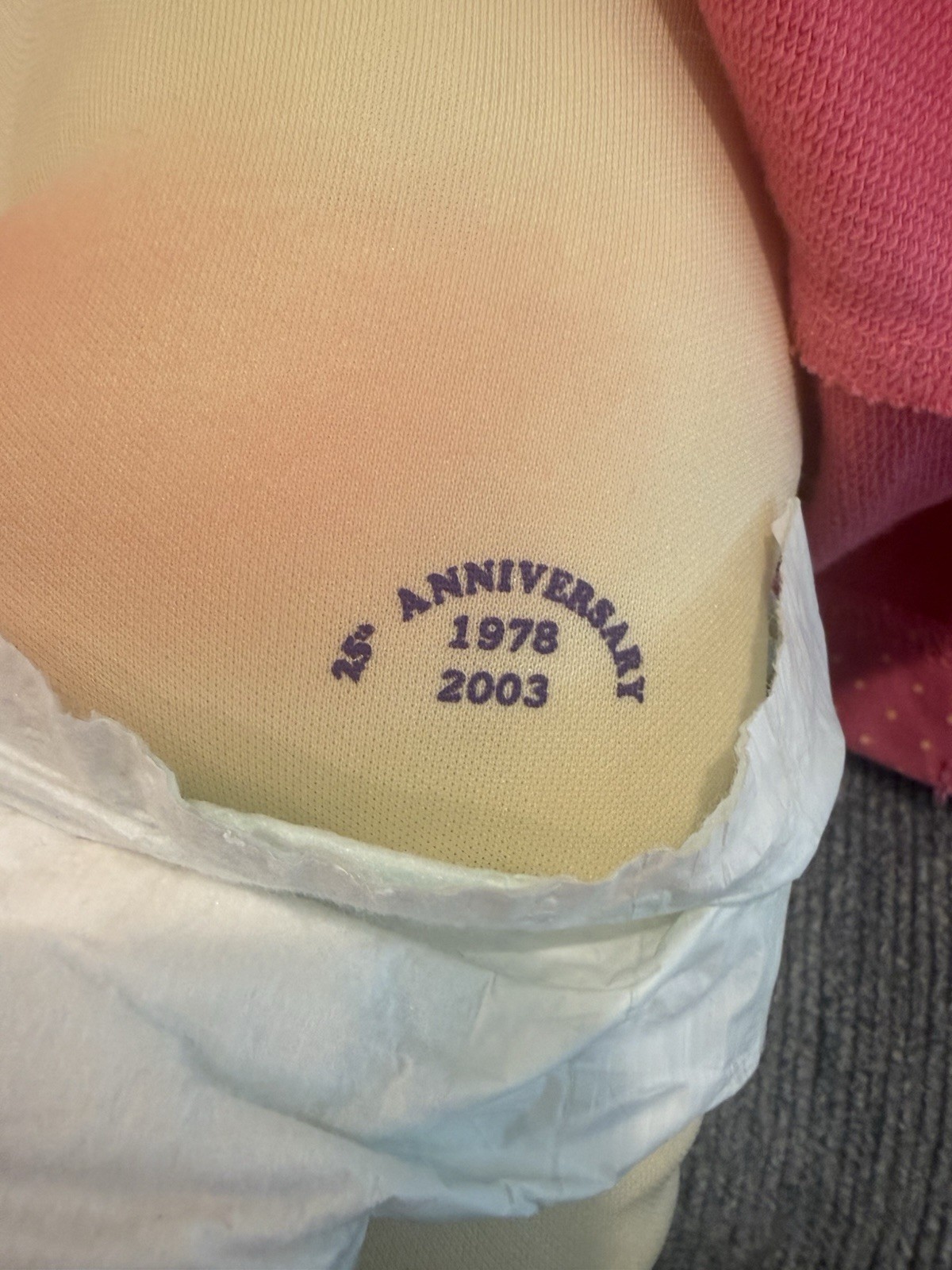 Cabbage Patch Kids Soft Sculpture 25th Anniversary 2003 Xavier Roberts Girl