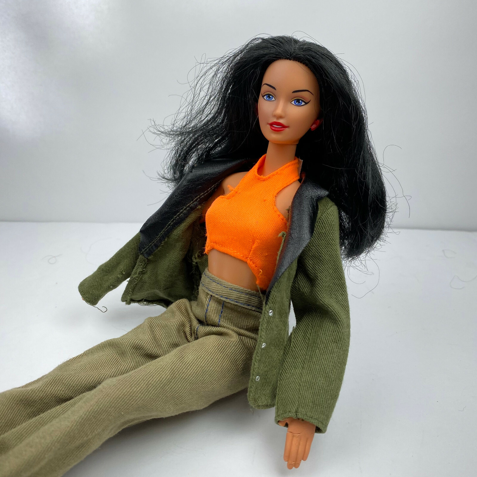 Vintage Wonder Woman Barbie Everflex Rubber Arms DC Comics Mattel