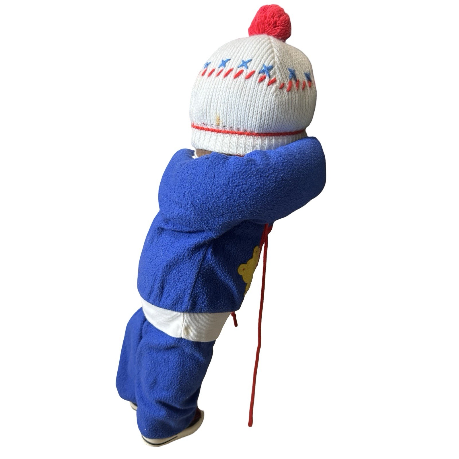 Vintage Faceless Cloth Play Doll 28” – Peak A Boo Or Time Out Doll.