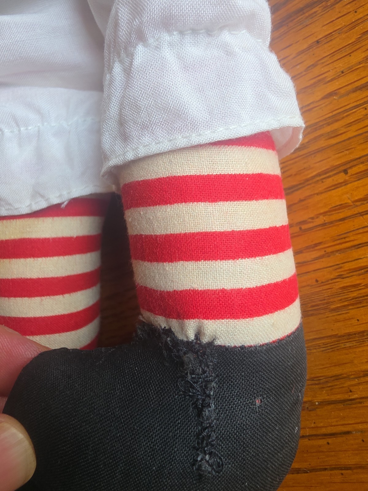 Vtg Raggedy Ann and Andy Knickerbocker Dolls 1960s Button eyes READ