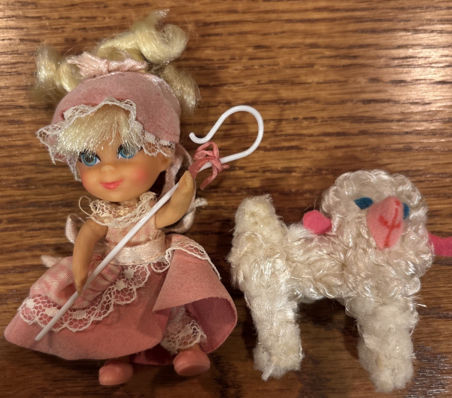 Vintage Liddle Kiddles Storybook 1968 Liddle Biddle (Bo) Peep #354 Set