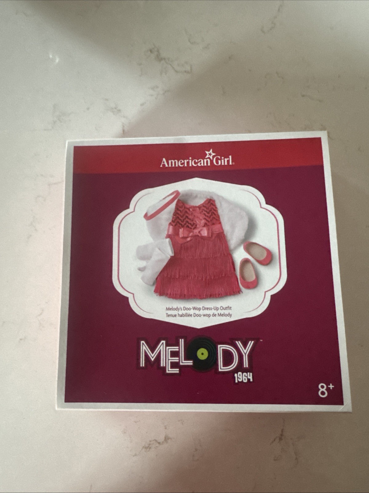 New Open Box AMERICAN GIRL MELODY DOO-WOP DRESS-UP OUTFIT Missing Shoes