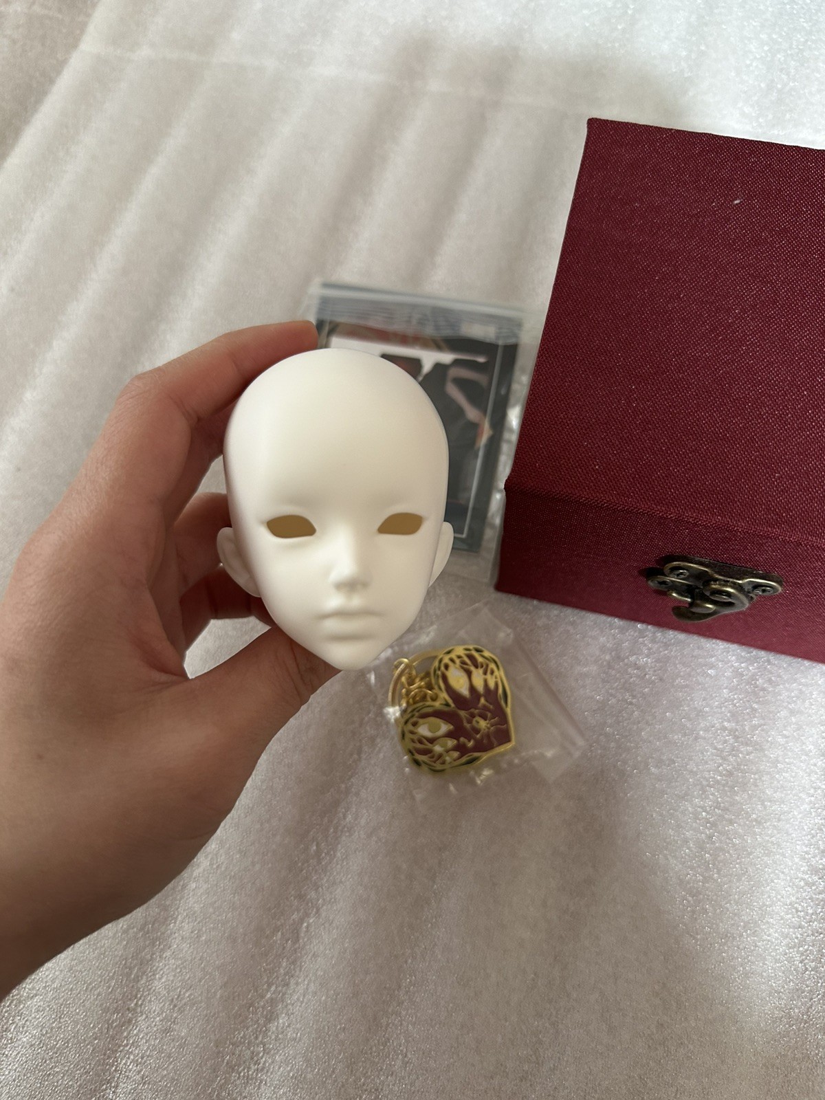 Spirit Fetus Zhu Hong , Human Ver. 1/4 White BJD Legit
