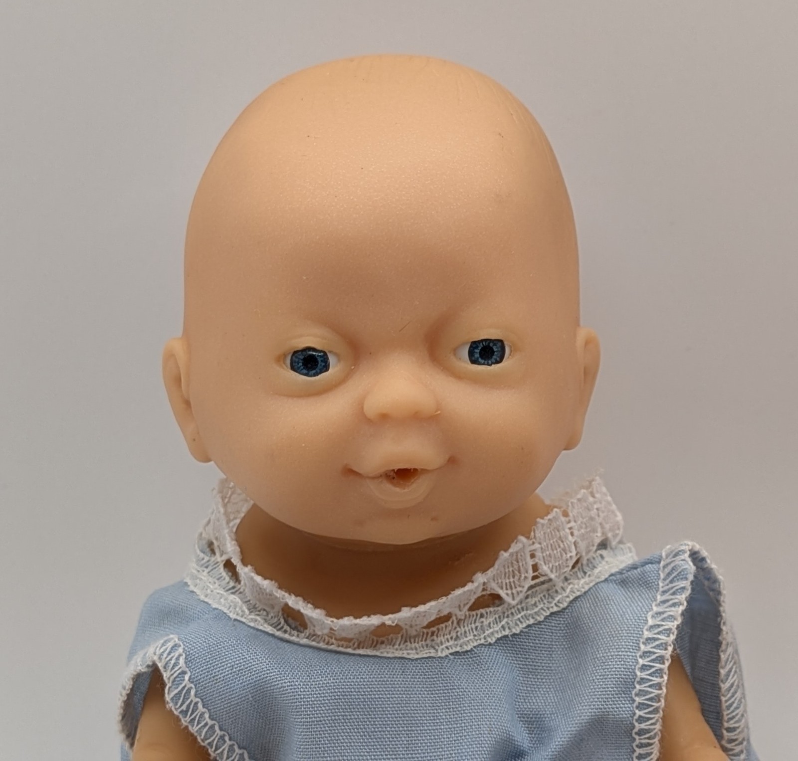 Vtg Realistic Anatomically Correct Twin Newborn Baby Dolls Boy & Girl 7″