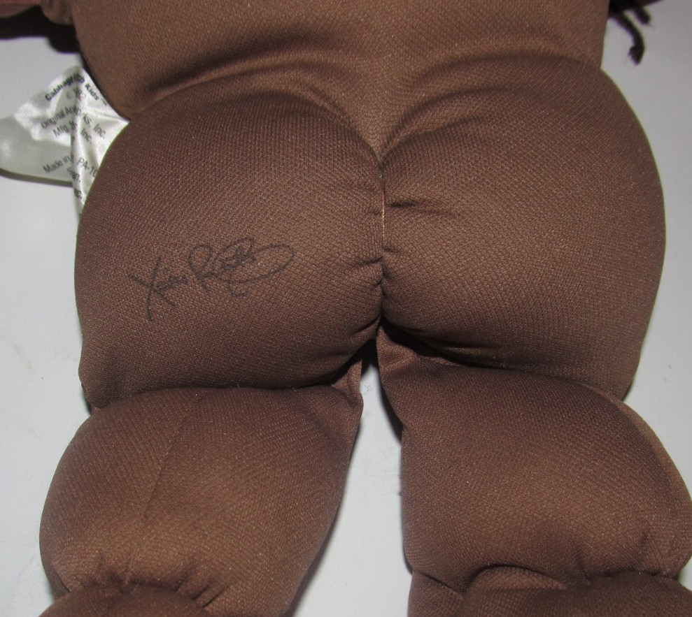 VTG African American Cabbage Patch Kid Black Signature Xavier Roberts 1978-1982