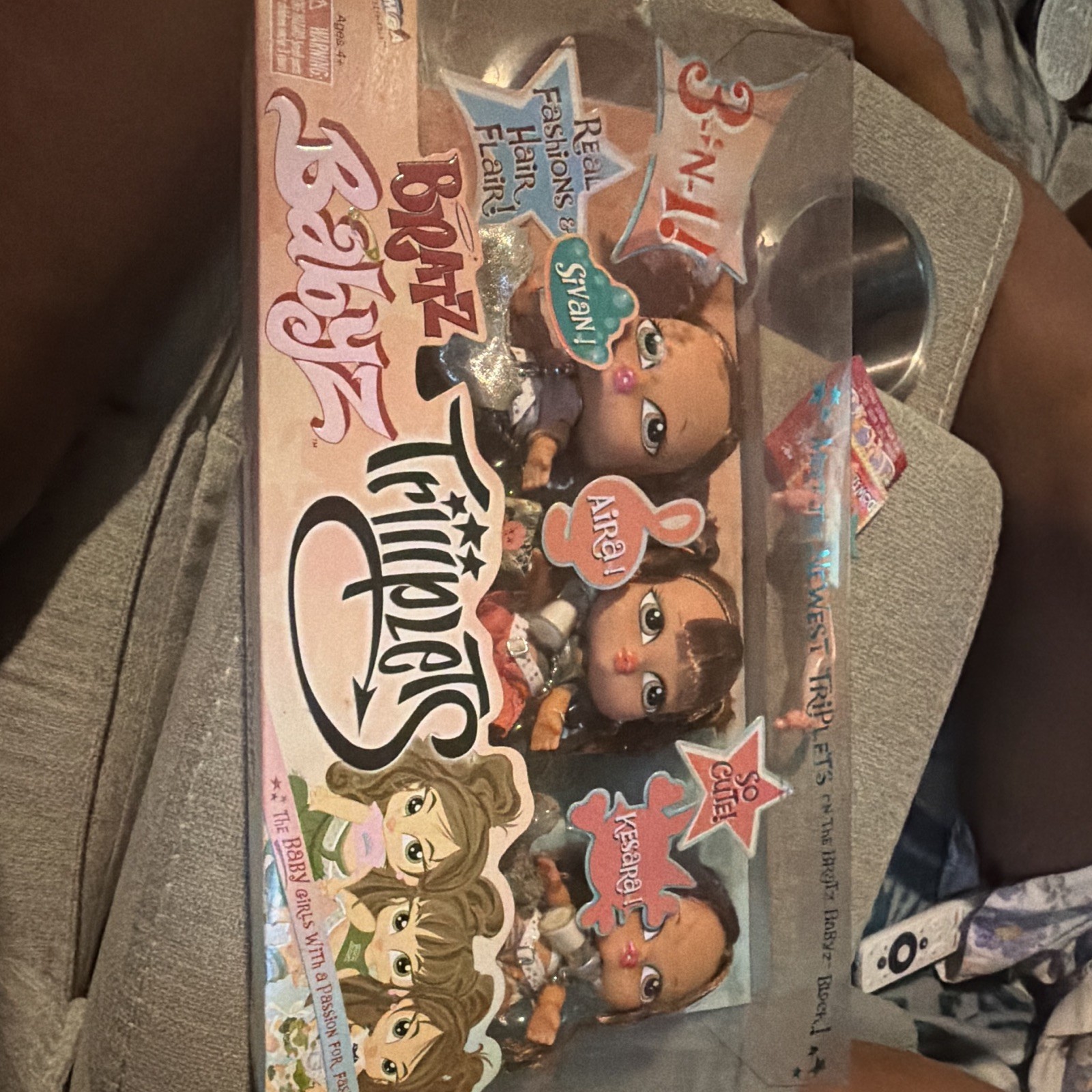 Bratz Babyz Triplets 3-in-1 Doll Playset Set Siyan Aira Kesara 3pc