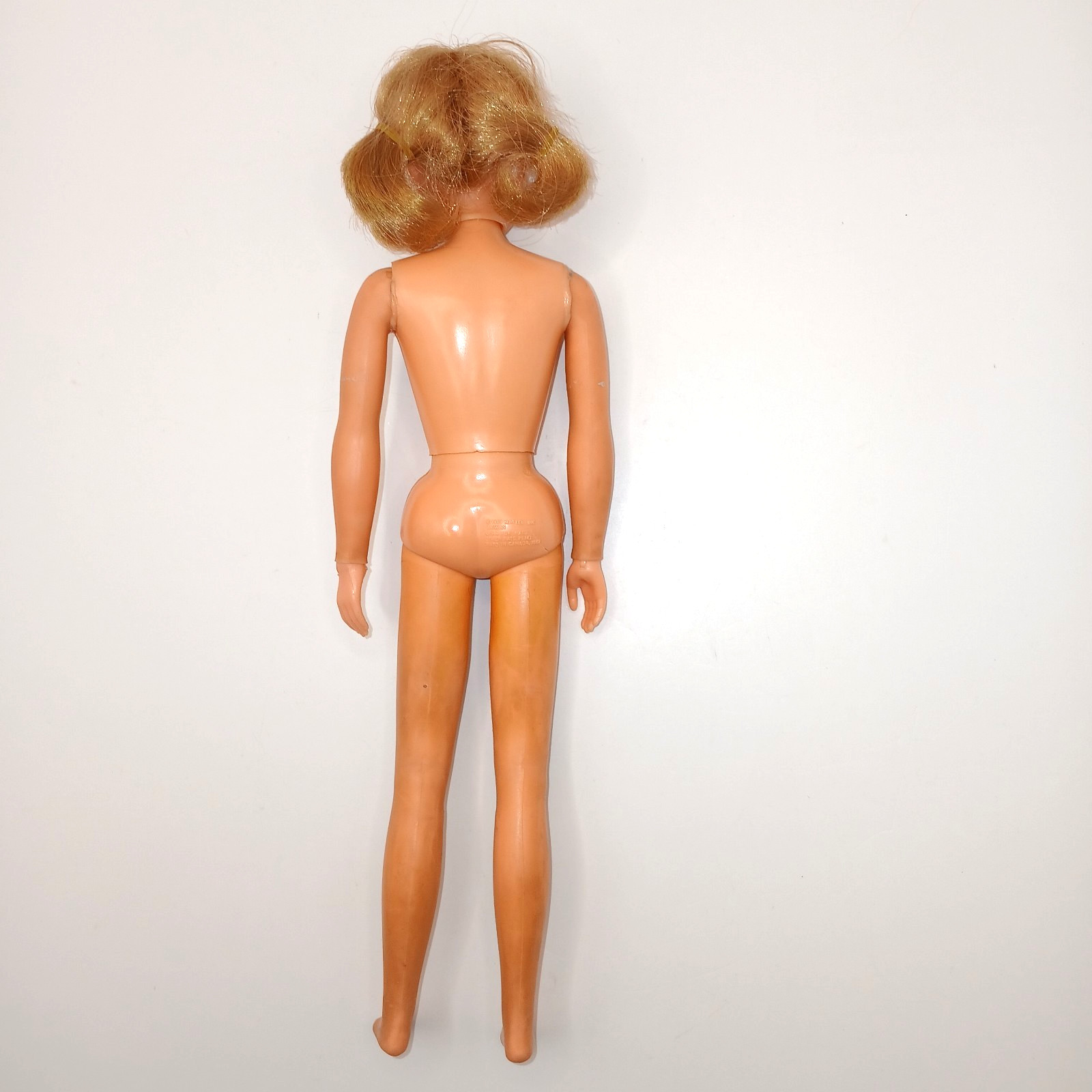 Vintage Pose n Play Skipper Doll Barbie Sister #1179 1973 Bend Leg Nude Blonde