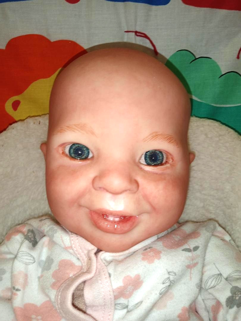 Reborn doll 22 inch Samantha From a Bountiful Baby kit.