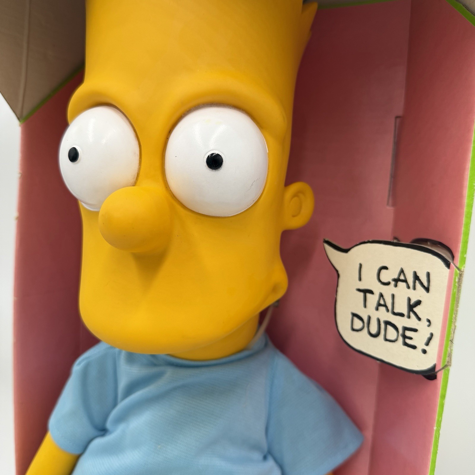 DanDee Talking Bart Simpson The Simpsons Doll w/ Original Opened Box