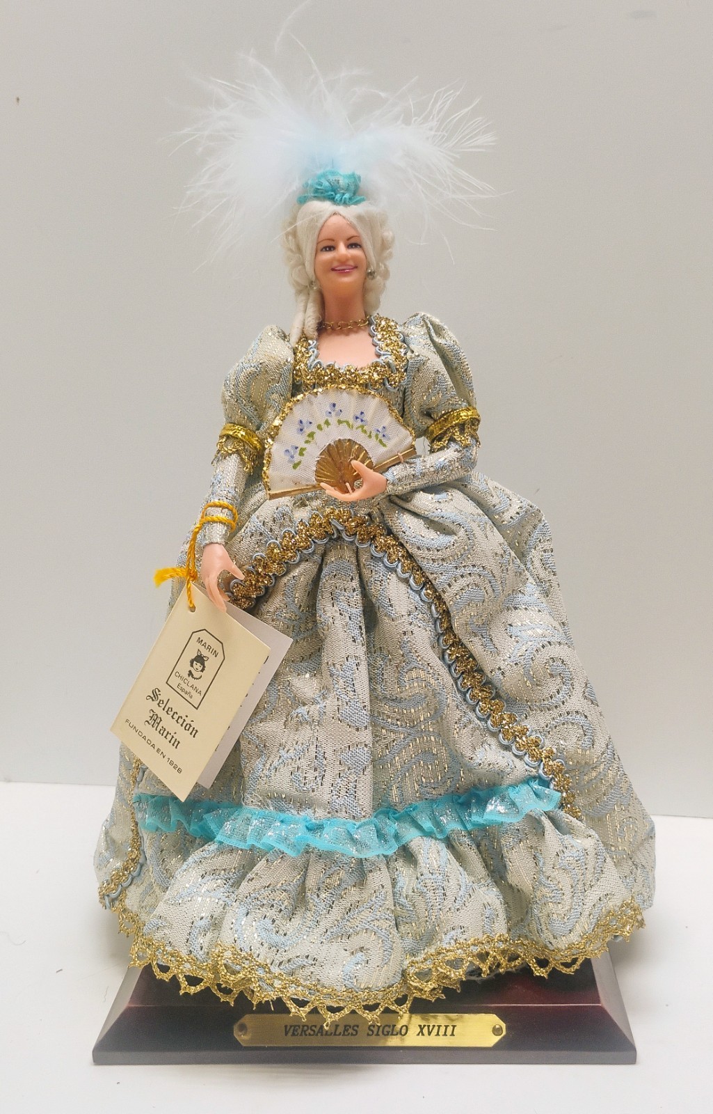 Vintage Seleccion Marin Versailles XVIII Marie Antoinette Costume Doll Spain