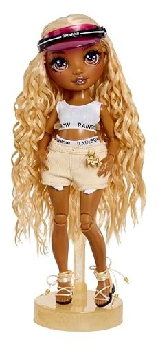 Rainbow High Pacific Coast Harper Dune- Sand (Light Yellow) Fashion Doll-NEW