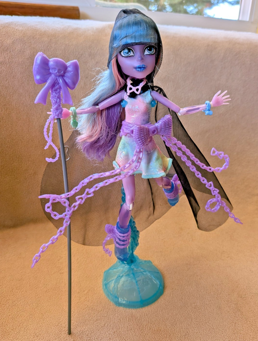 Monster High Haunted River Styxx Collector Doll Displayed Only w/ Stand