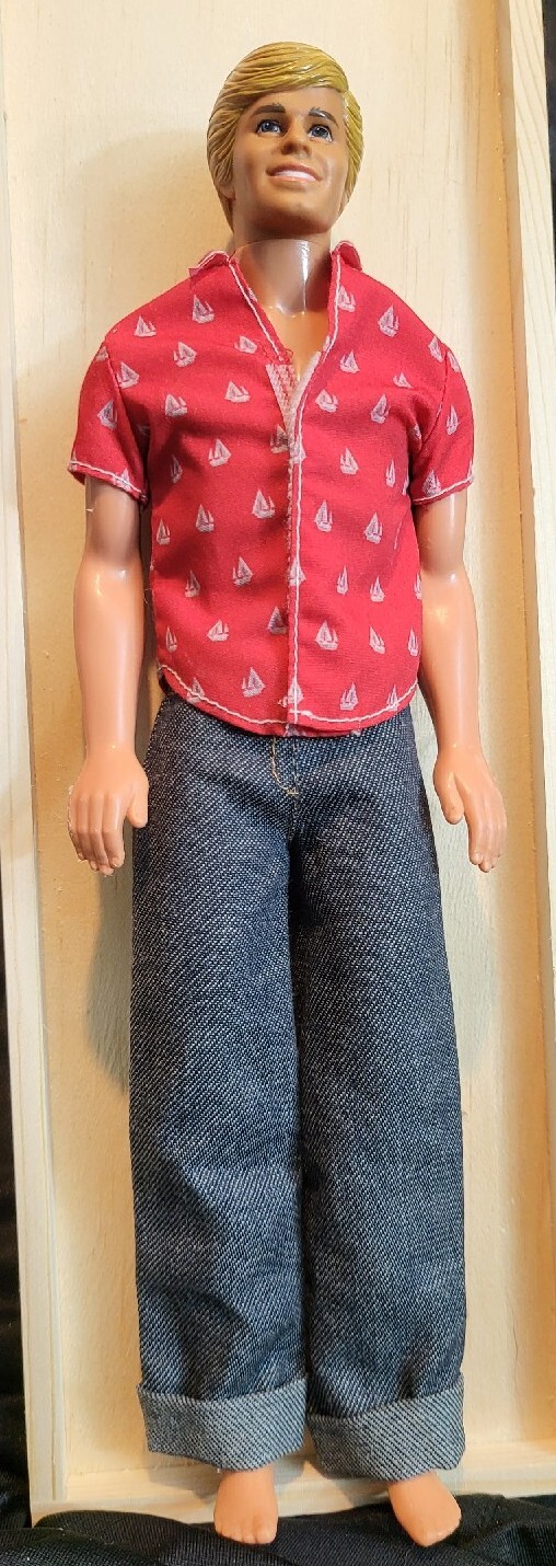 Vintage Mattel Ken Doll 1980’s Blue 1990’s Blue Jeans Pants C196B