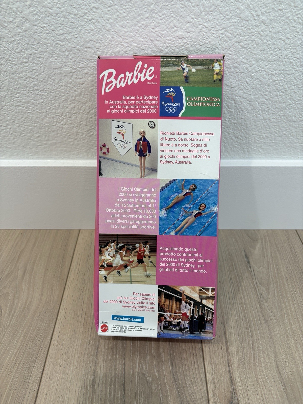 Mattel Sydney 2000 Olympics Barbie Mexico Aficionada Olimpica Doll 26052