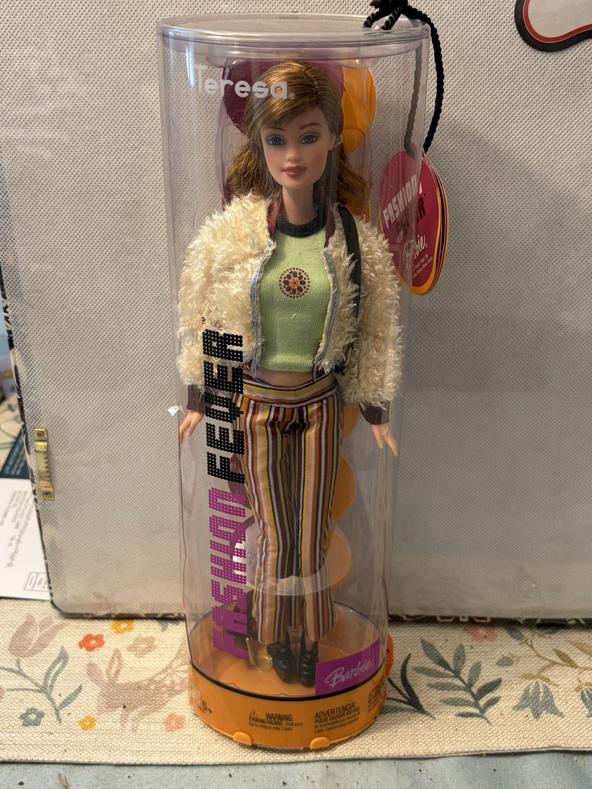 NEW 2004 FASHION FEVER BARBIE DOLL TERESA MATTEL H0666