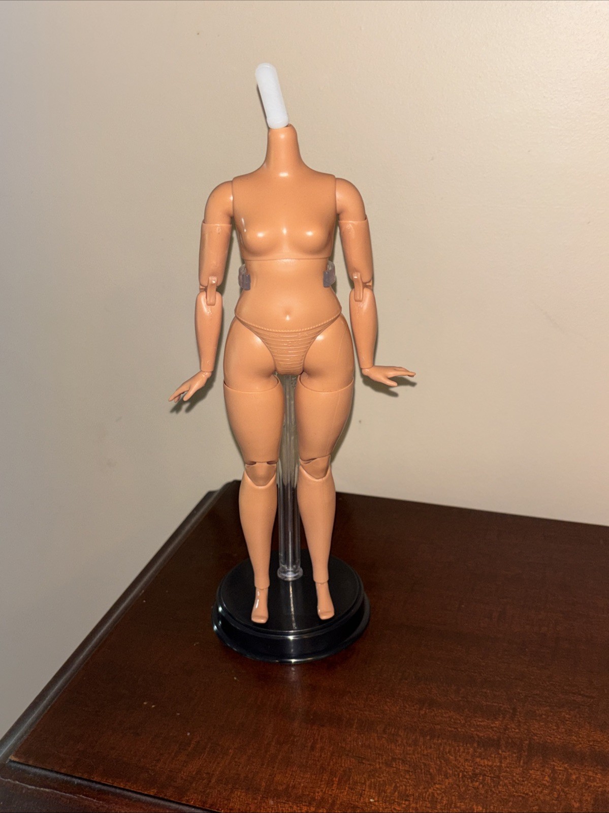 2025 Barbie Basic 05 Curvy Made To Move Barbie DOLL BODY ONLY Curvy Tan + Stand
