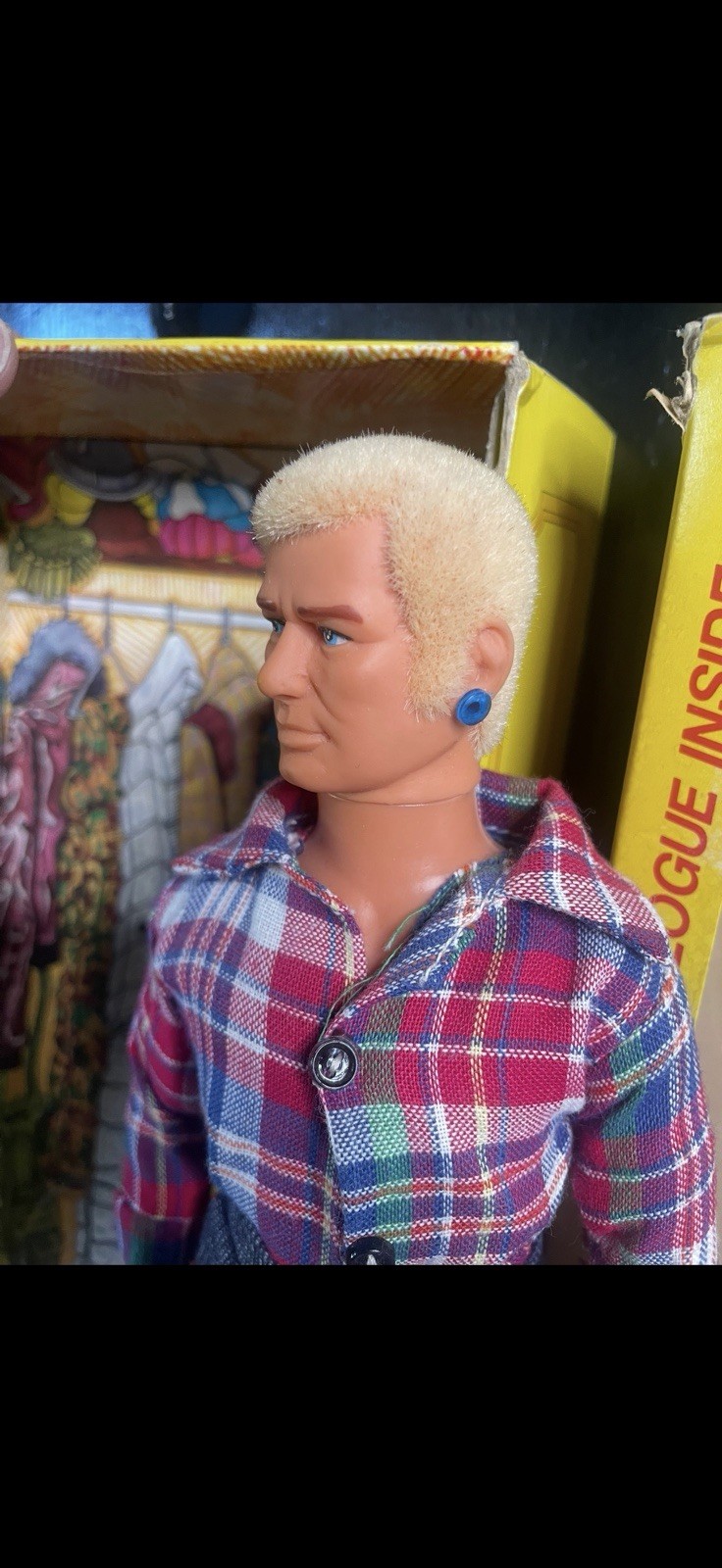 Vintage 1977 Gay Bob Doll ~ First Gay Doll ~ Anatomically Correct? In Box