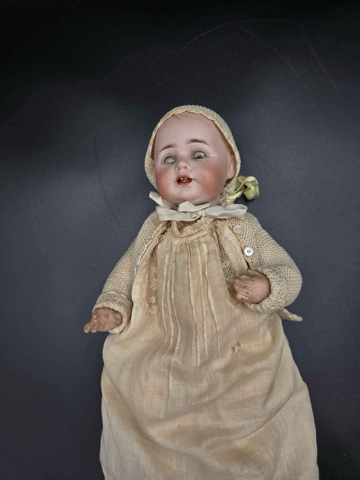 J.D. Kestner “Baby Jean” Solid Dome Bisque Antique Doll 10”
