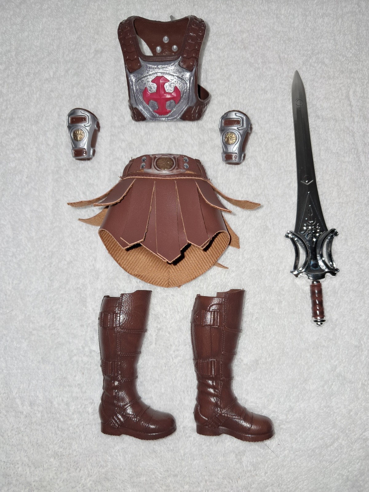 BARBIE MASTERS OF THE UNIVERSE HE-MAN OUTFIT (ONLY) RECENTLY DEBOXED 2026