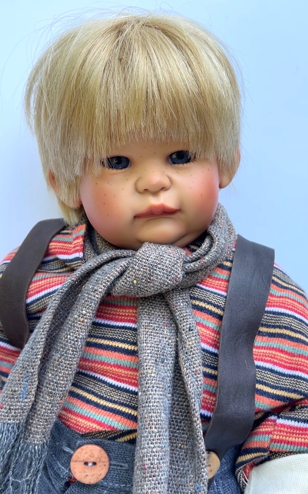 Gotz Susi Eimer Designer Artist Boy Doll Eder 19.5” Tall 1999 Limited Variation