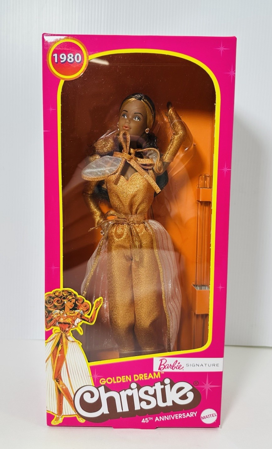 Barbie Signature Golden Dream Christie 45th Anniversary Doll JBJ50