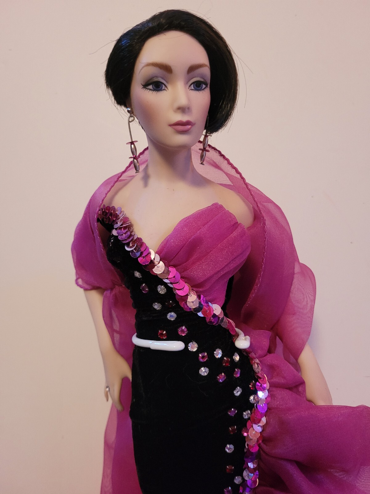 1992 Franklin Heirloom Dolls Bob Mackie Couture Marissa Doll EUC vintage
