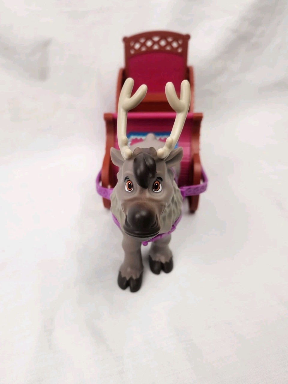 Disney Princess Petite Sleigh and Reindeer. Frozen II Jakks Pacific Sled 6.25″