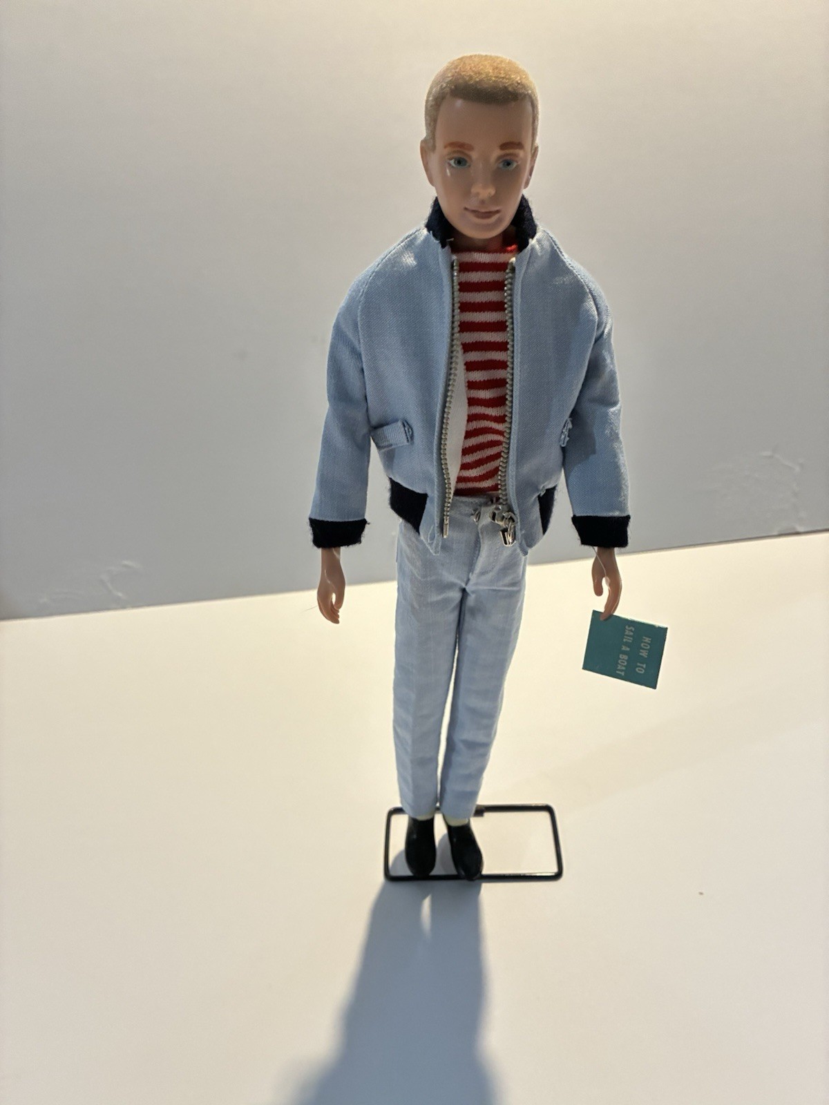 Vintage 1960s KEN DOLL #789 THE YACHTSMAN clothes TM Flocked Hair All Included