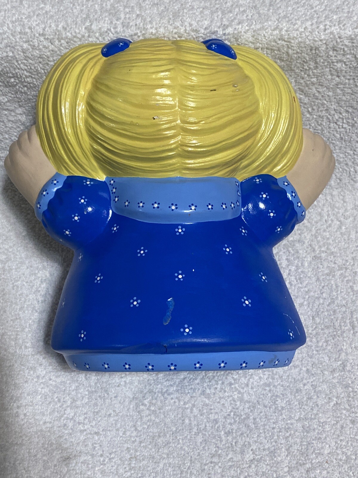 Vintage Cabbage Patch Doll Ceramic Figure Nice Condition 1985 Rare!!!!