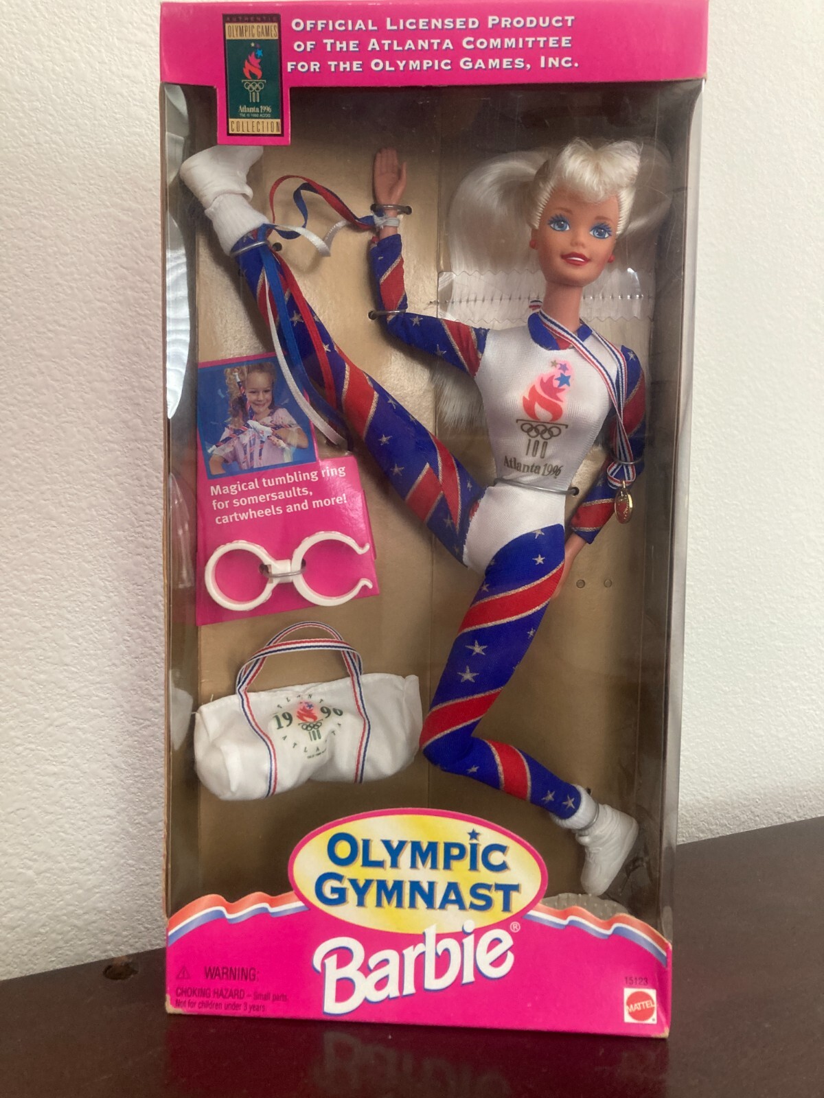 Mattel Barbie 1996 Atlanta Gymnast