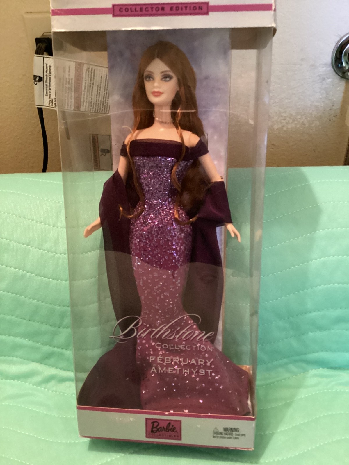 ?Barbie Birthstone Collection? February Amethyst? Barbie Auburn Hair