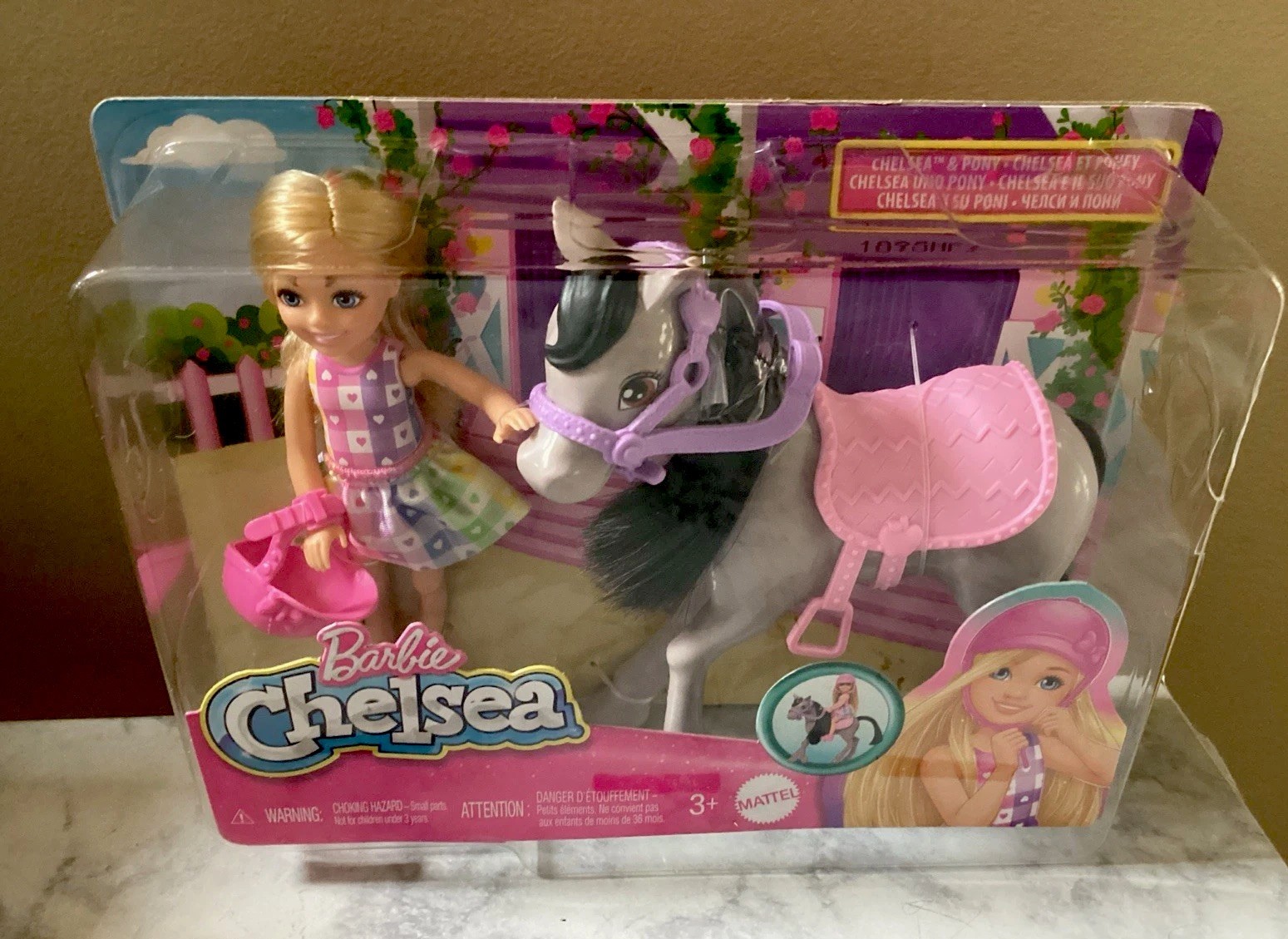 Barbie Chelsea and Pony 2023 NEW