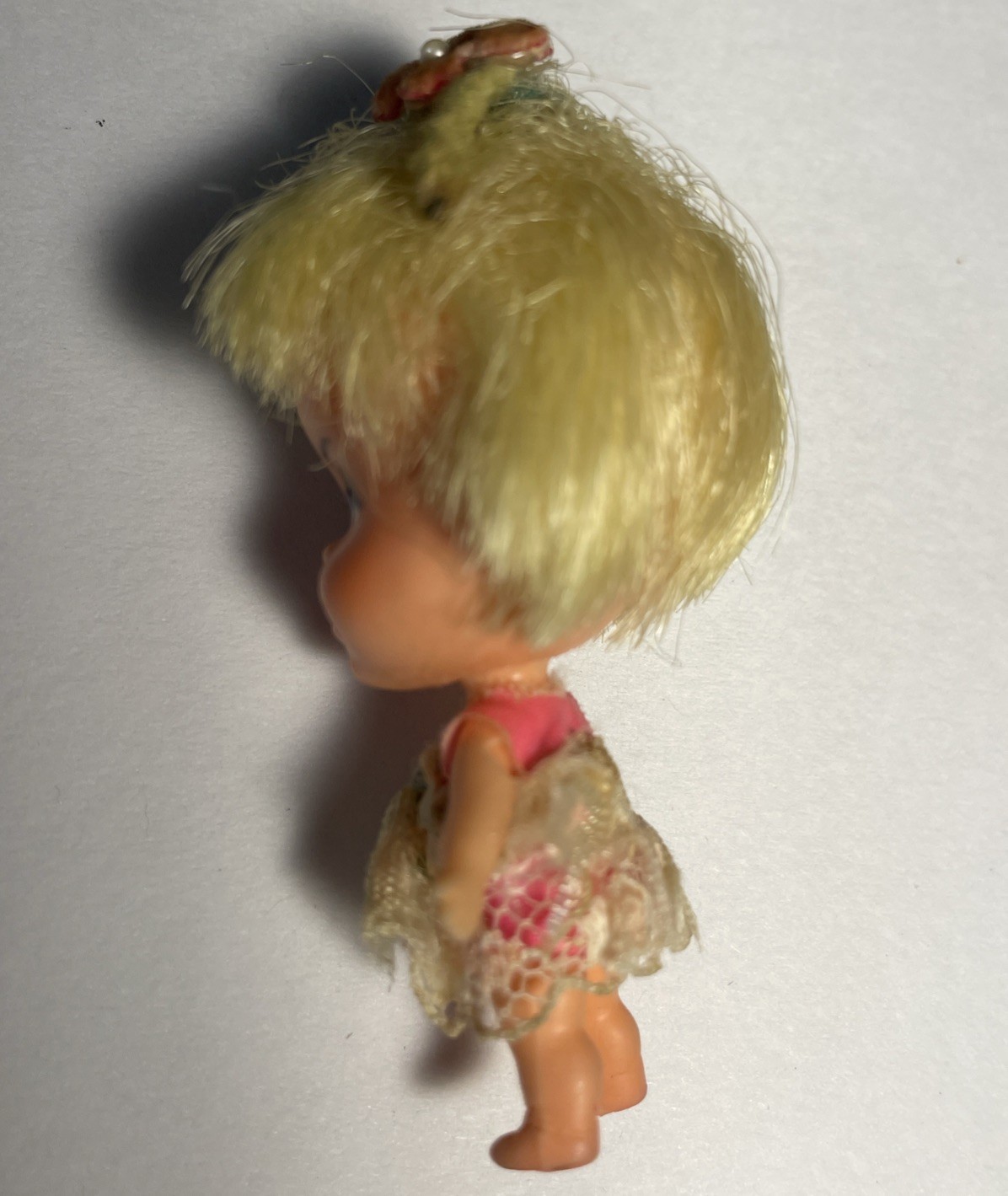 Vintage Mattel Liddle Kiddle Doll + Liddle Kiddles Booklet