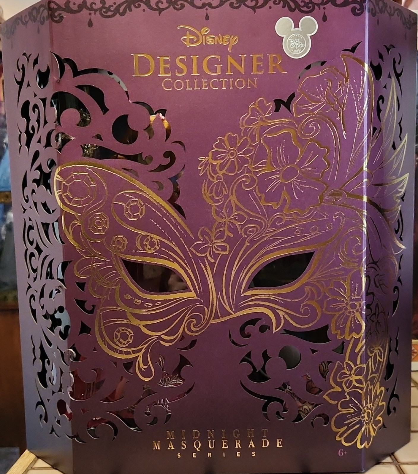 D23 Disney Midnight Masquerade Giselle & Edward Dolls Limited Edition