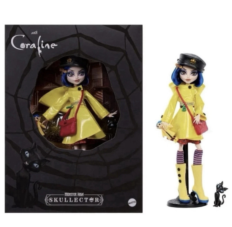 Monster High Skullector x LAIKA Coraline Doll SHIPS ASAP