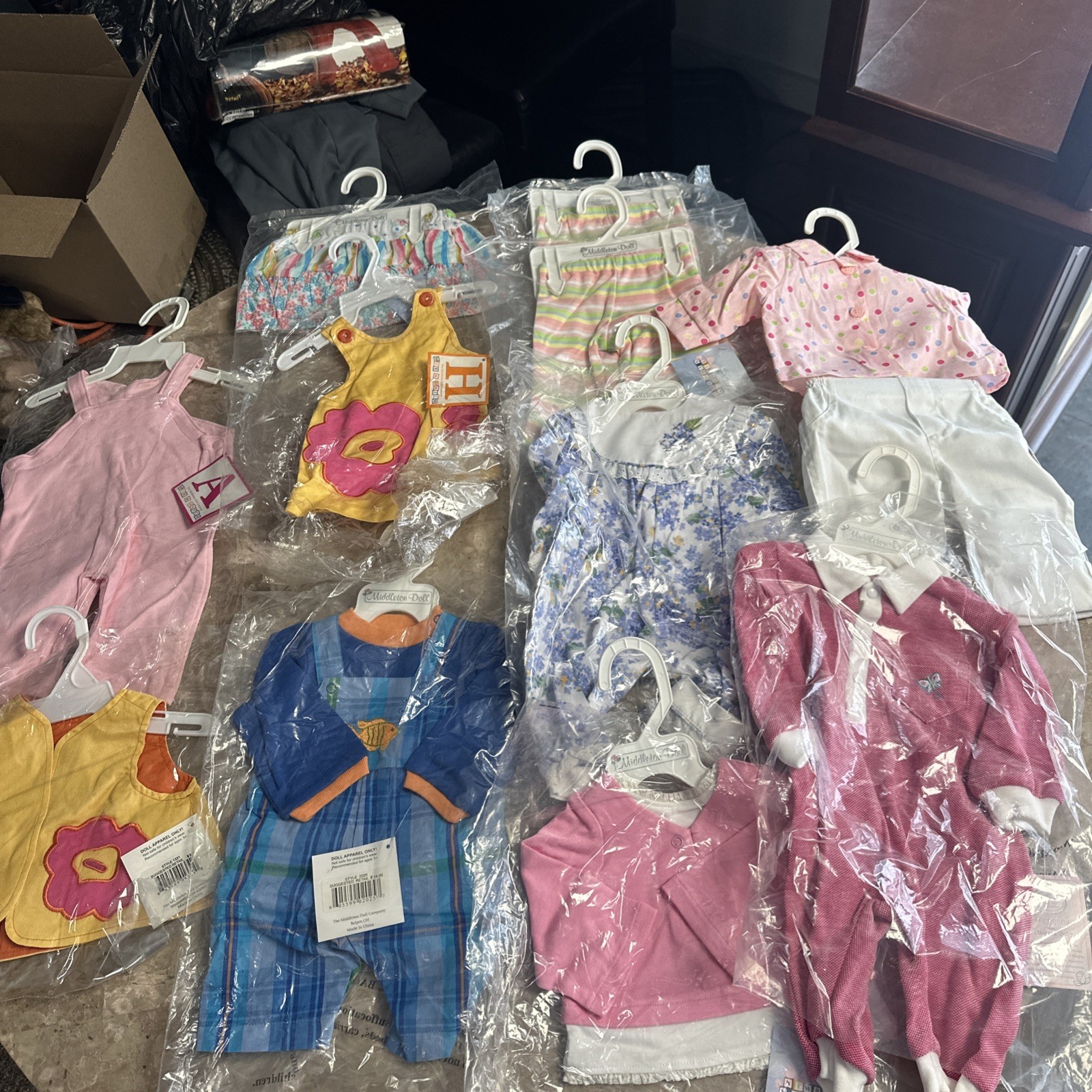 Largest Collection Middleton Dolls Boys And Girls Clothing Brand New