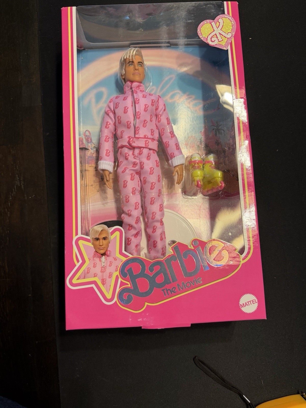 Barbie The Movie Ken Doll Ryan Gosling Pink Jumpsuit JCP80 “I’m Coming With You”