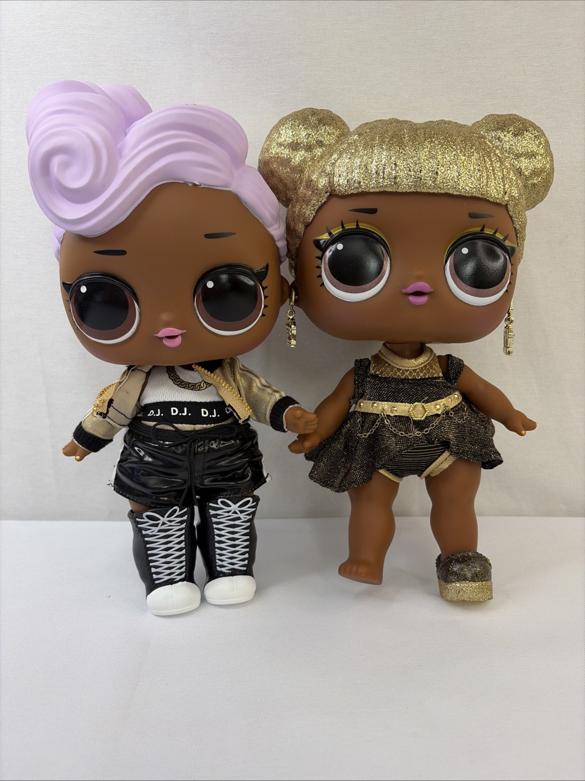 LOL Surprise Big Babies BB Lot Of 2 Queen Bee & Baby DJ 11 Inches Tall