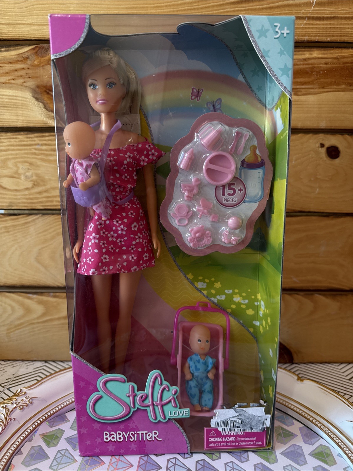 SIMBA Steffi Love Babysitter Doll Set with Accessories 3+ Years