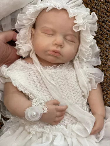 19” solid silicone doll silicone reborn doll silicone girl doll toys gifts