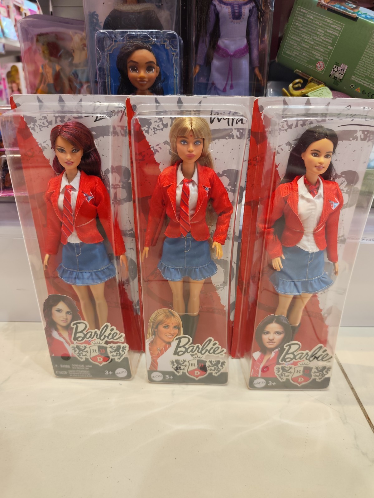 FAST SHIP Barbie RBD: Mía, Lupita, Roberta – Anahí, Maite Perroni, Dulce María