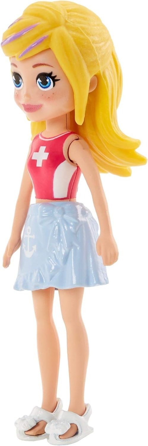 Polly Pocket Impulse Doll Multicoloured Figurine for Imaginative Play