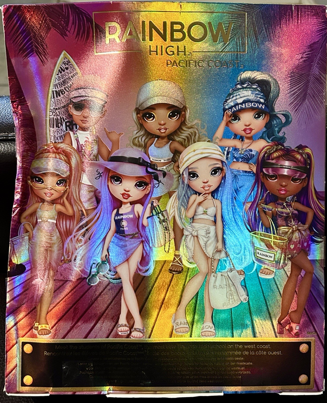 Rainbow High 578376EUC Pacific Coast-Harper Dune-Sand Fashion Doll with Outfit,