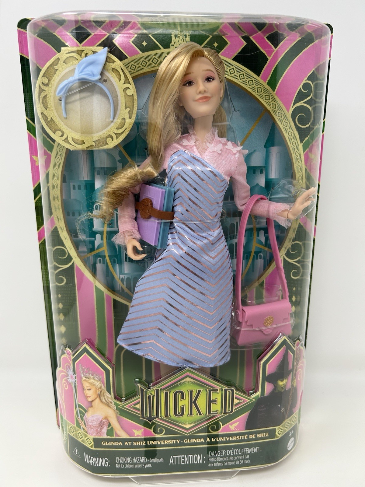 Wicked Doll Glinda At Shiz University by Mattel *NEW!*